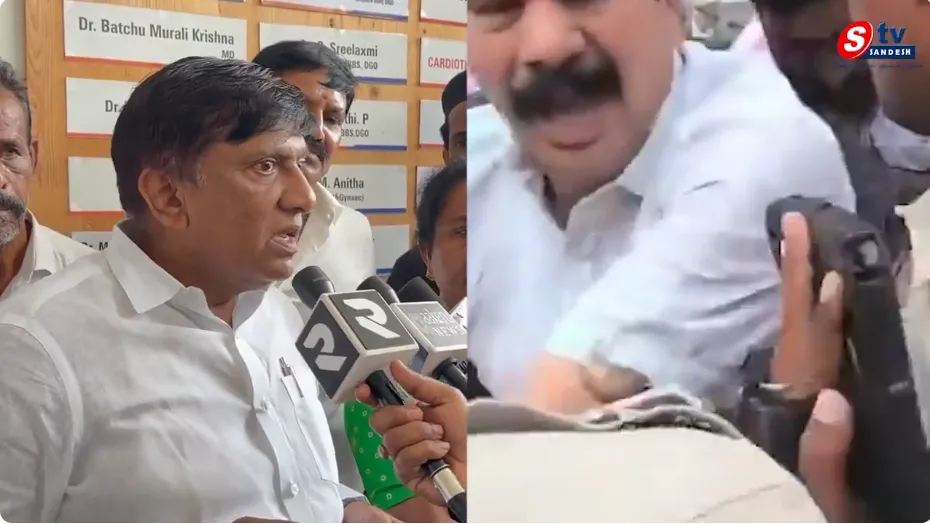 కడుపులో తన్ని, చేయి విరగొట్టారు.. పోలీసుల తీరుపై బోయినపల్లి వినోద్ కుమార్ ఫైర్!